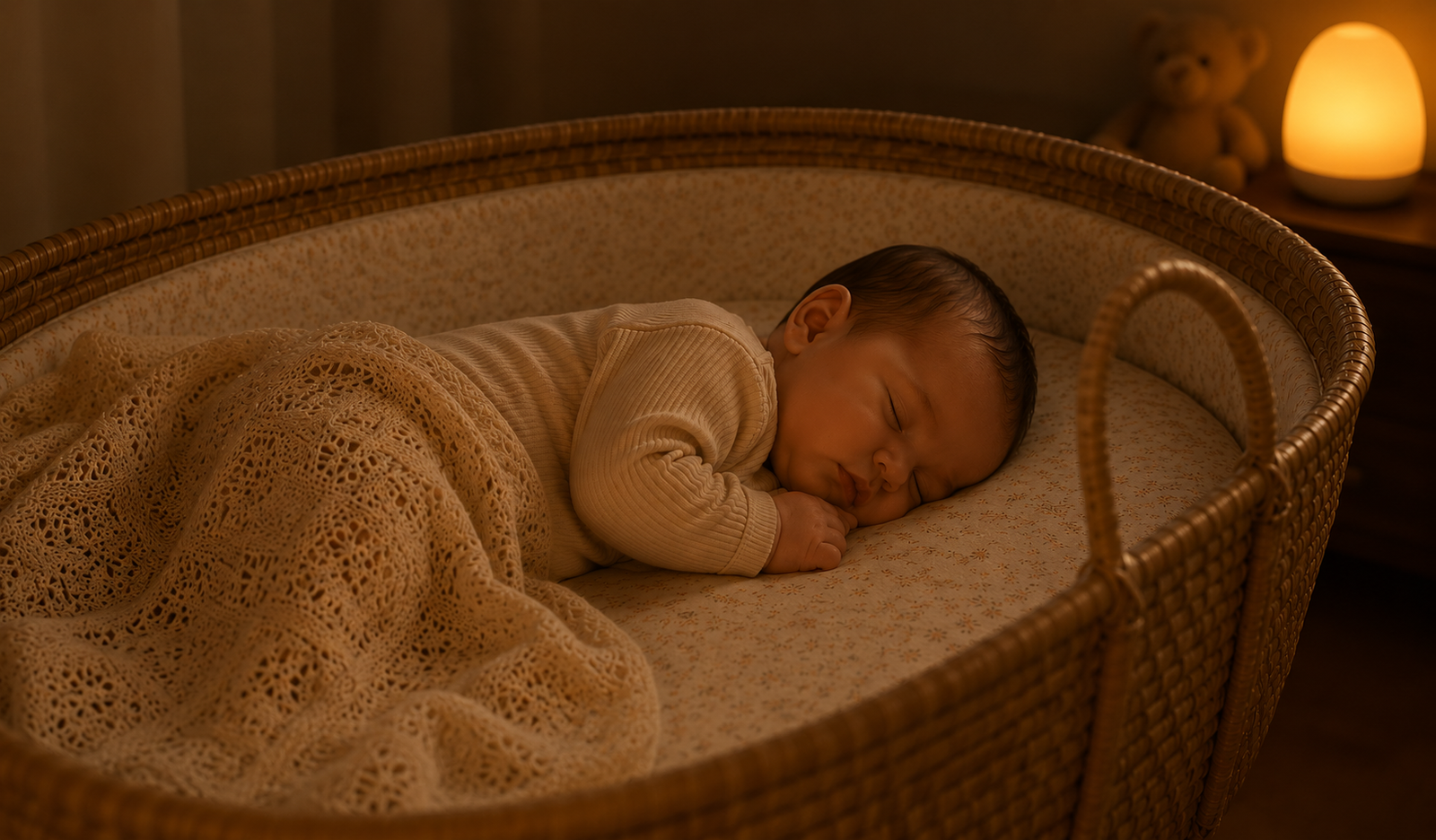 Imagem de bebê dormindo